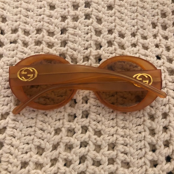 Authentic Vintage GUCCI 2410 Sunglasses - Orange - Picture 2 of 11